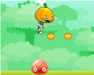Ninja pumpkin zombis HTML5 játék