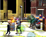 Stickman police vs gangsters street fight játékok ingyen