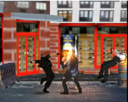 Streets of anarchy fists of war zombis HTML5 játék