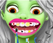 Zombie at dentist zombis HTML5 játék